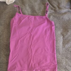 Fitted Pink Camisole Top